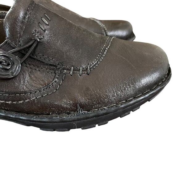 GH Bass & Co Womens Bradshaw Leather Brown Slip On Loafers Flats Comfort Shoes 9 - Picture 13 of 16